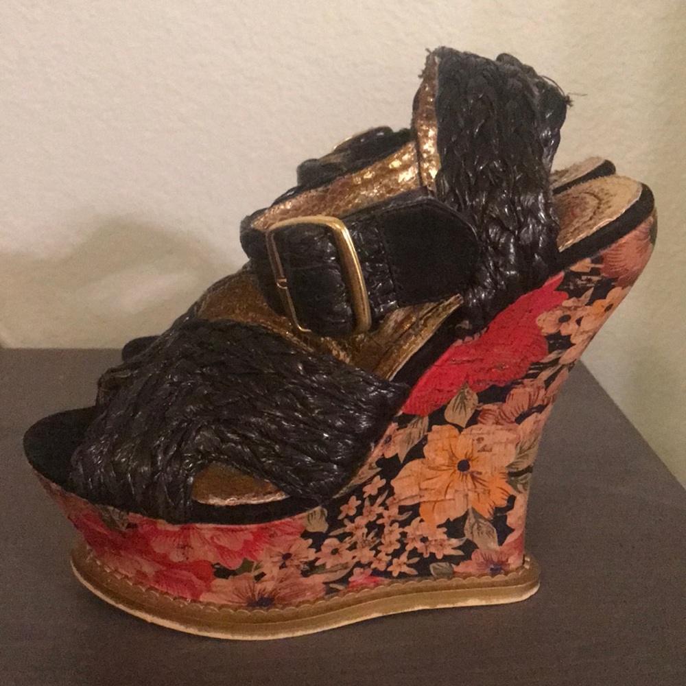 Irregular Choice Platform Wedges
